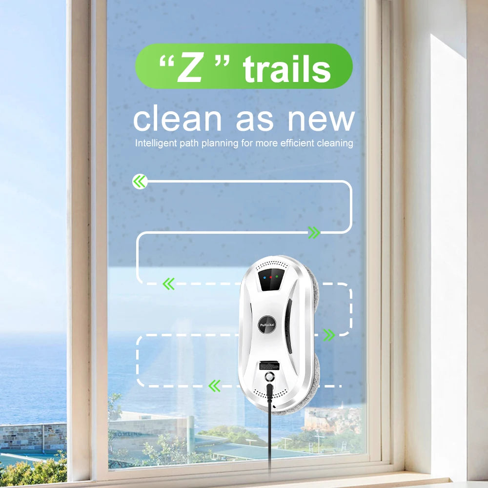 Automatic window cleaning device