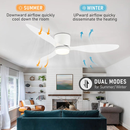 IRALAN ceiling fan with light UK