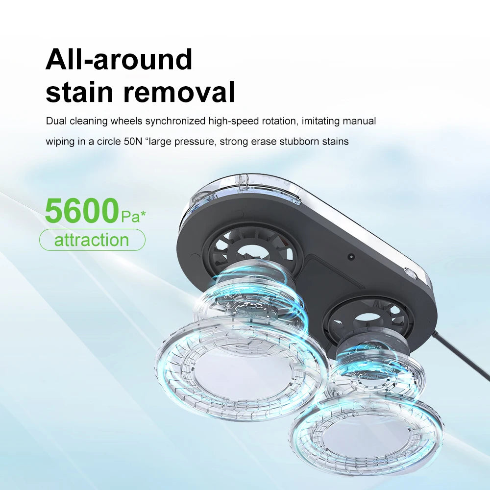 Electric window vacuum cleaner
