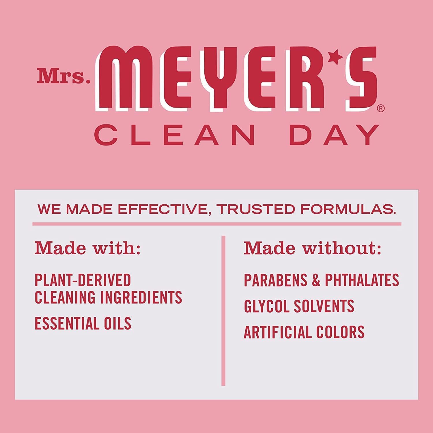 Mrs. Meyer’s Clean Day Peppermint Liquid Hand Soap – 12.5 fl oz Bottles (Pack of 6)